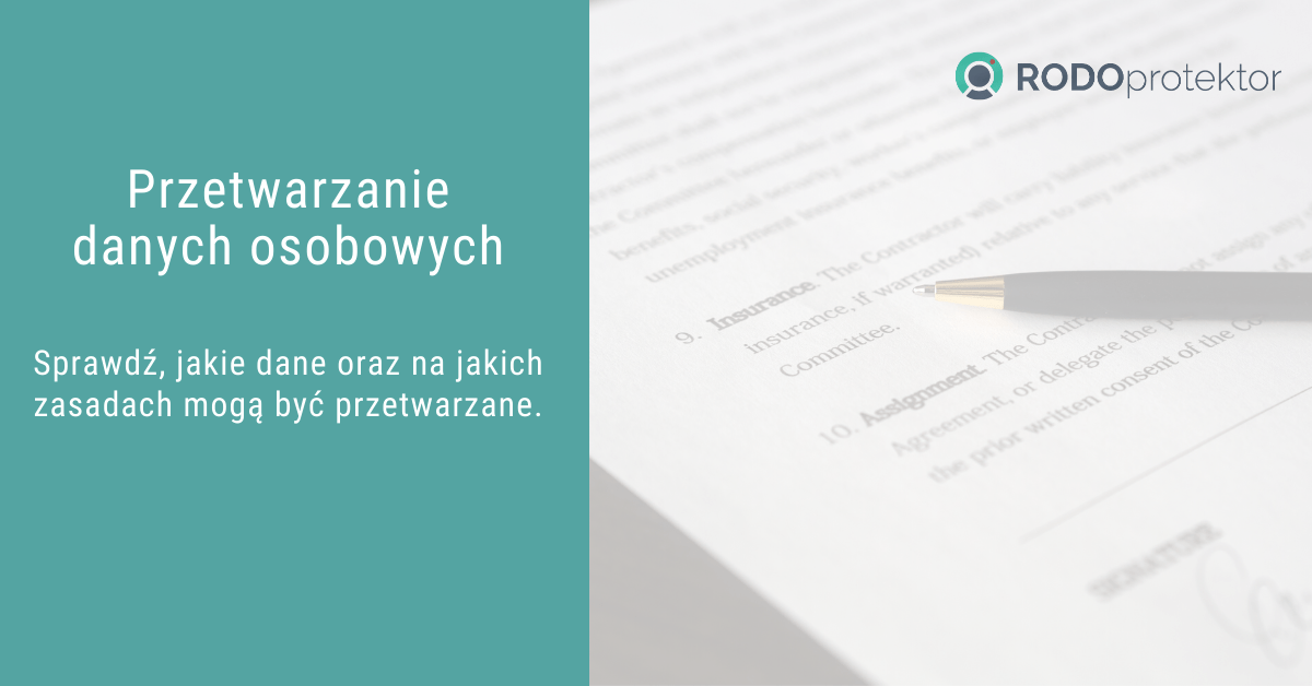 Jakie dane można przetwarzać Sprawdź zasady przetwarzania danych